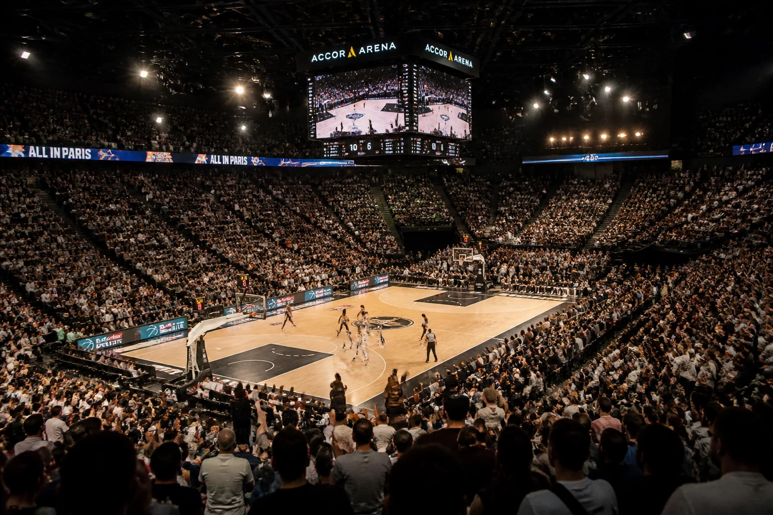Accor Arena Paris match Spurs vs Pelicans